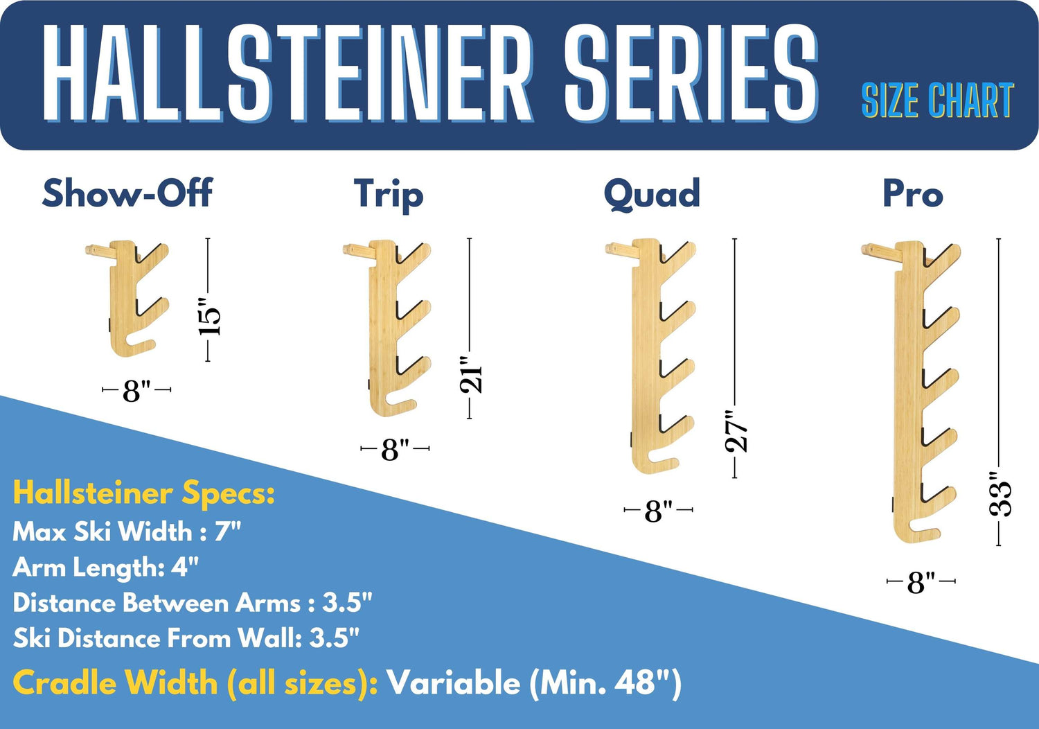 Ski Racks - Grassracks Hallsteiner Series