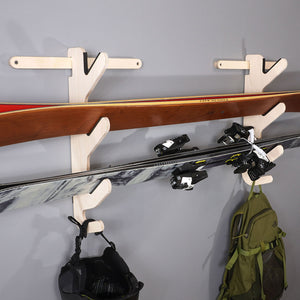 Birch Wood Ski Storage - Grassracks Hallsteiner Trip