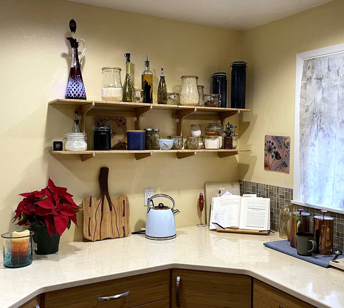 Floating Shelves | Indoor Storage Shelving and Organization - Double Shelf