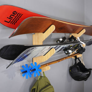 Garage Ski Rack - Grassracks Hallsteiner Show-Off