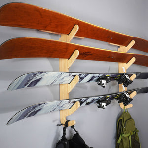 Ski Wall Racks - Grassracks Hallsteiner Quad