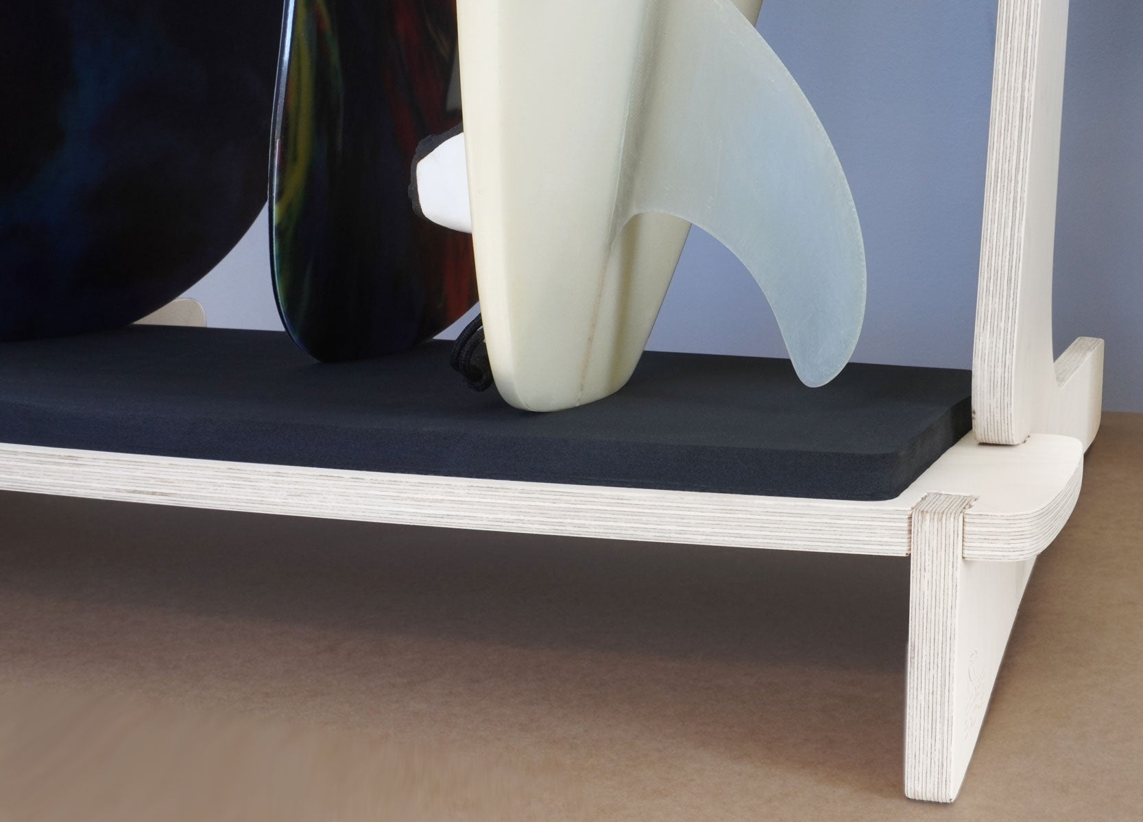Surfboard Stand Rack Wood Grassracks