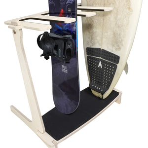 Vertical Surfboard Racks Birch Wood Grassracks