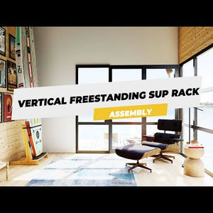 Freestanding Vertical Paddle Board Rack Assembly