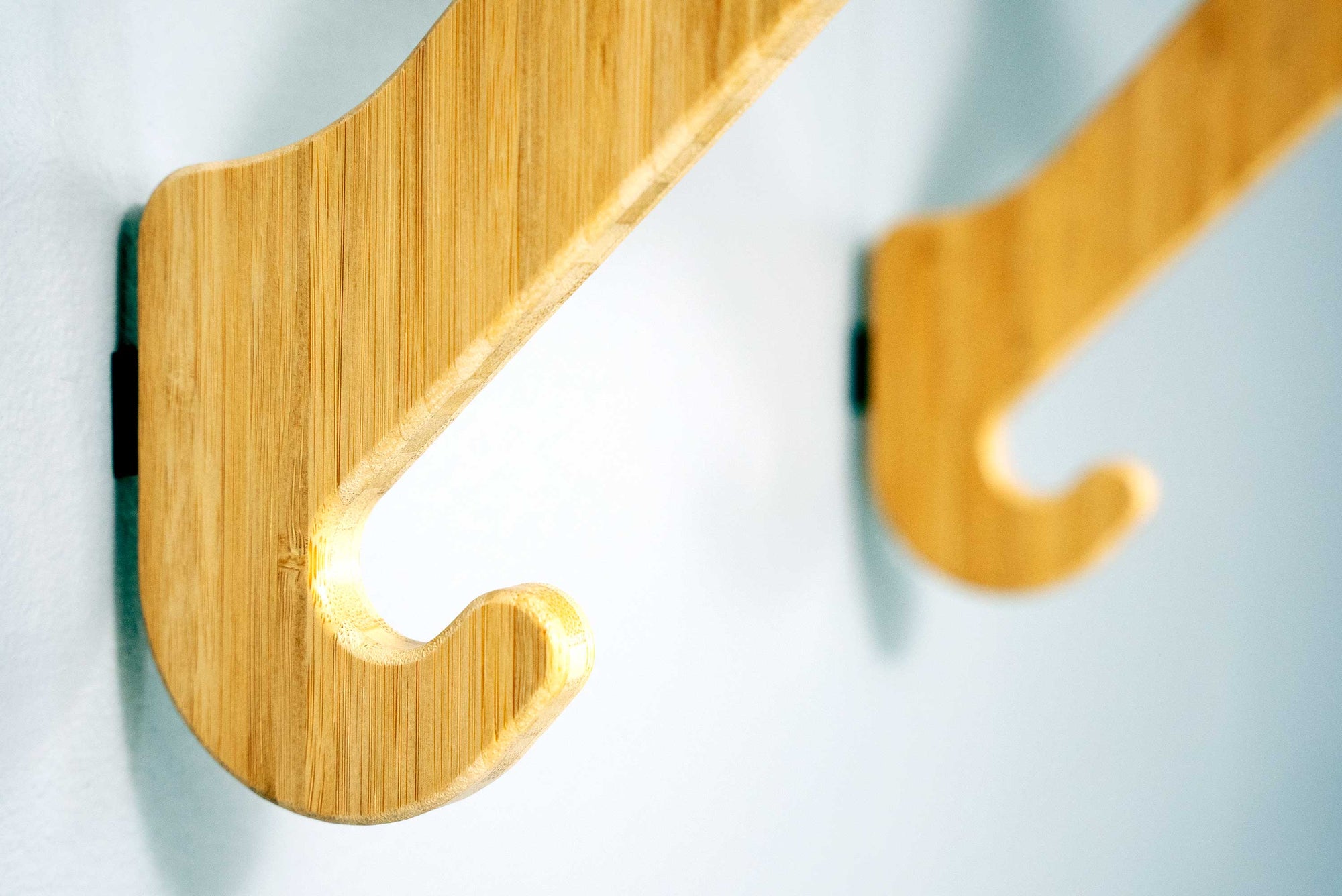 Wall-Mounted Bike Rack with Hooks - Utility Hooks for Helmets and Bags