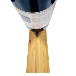 Grassracks Bamboo Angled Floating Bottle Rack