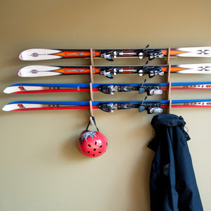 Ski Rack for Wall