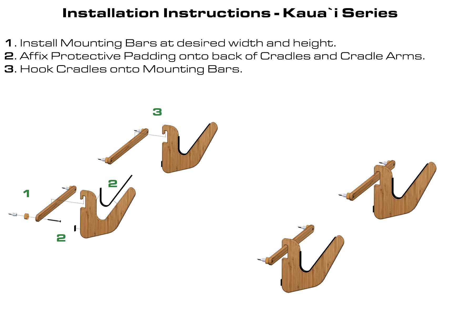 Surf Rack Installation Instructions - Grassracks Kaua'i Surf Rack