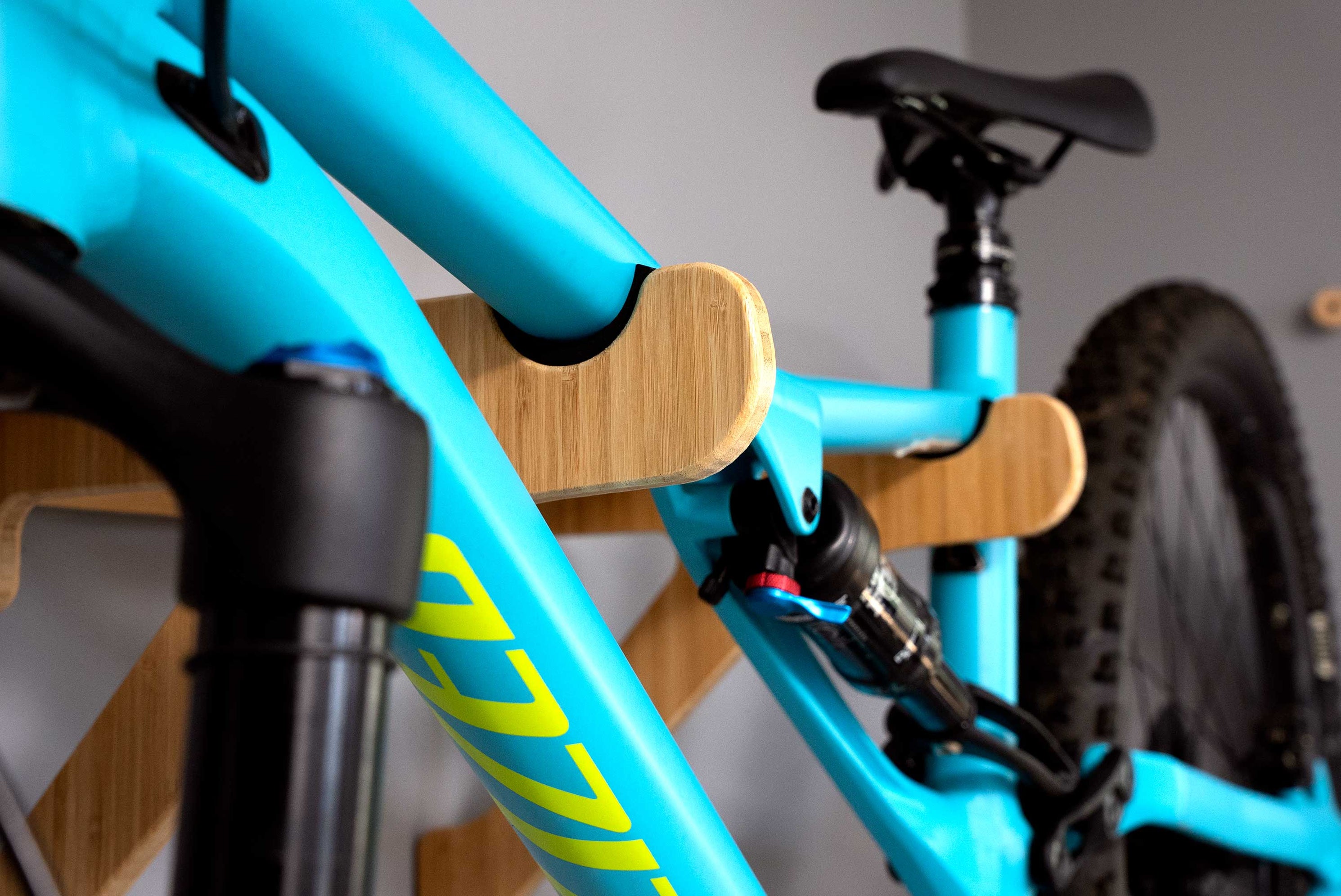 Bamboo Indoor Bike Racks and Wall Mounts | Grassracks - Grassracks ...