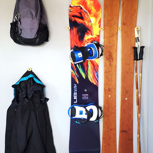 Ski and Snowboard Wall Rack