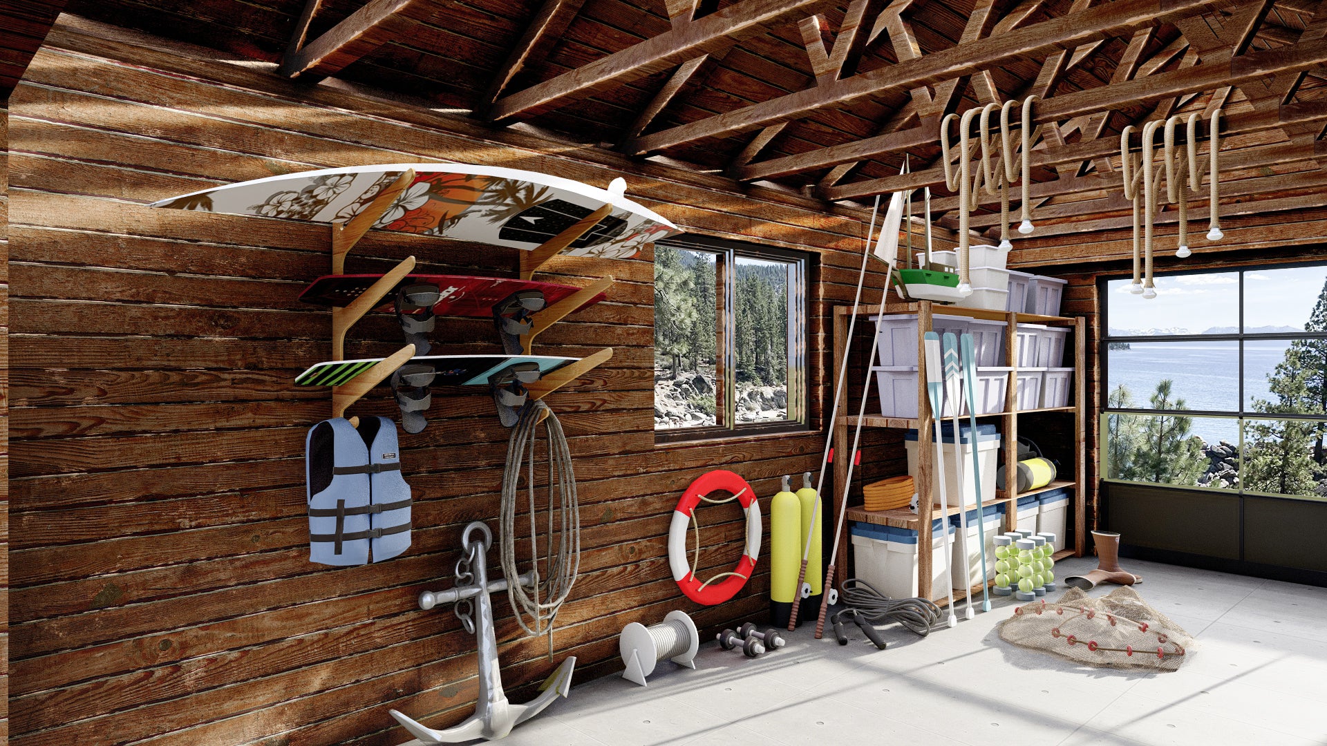 Wakeboard storage on sale