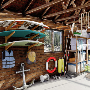 3 Wakesurf Board Rack - Wakesurf Storage