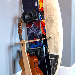 Freestanding Surfboard Rack - Guitar Rack - Snowboard Rack