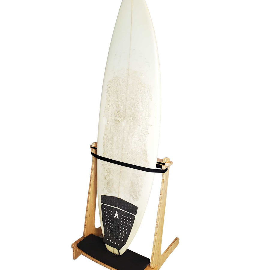 Sup Portable Rack Bamboo & Birch SUP Rack | Vertical Freestanding Indoor Paddle Board ...