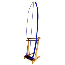 Vertical SUP Stand - Bamboo Freestanding Paddleboard Rack