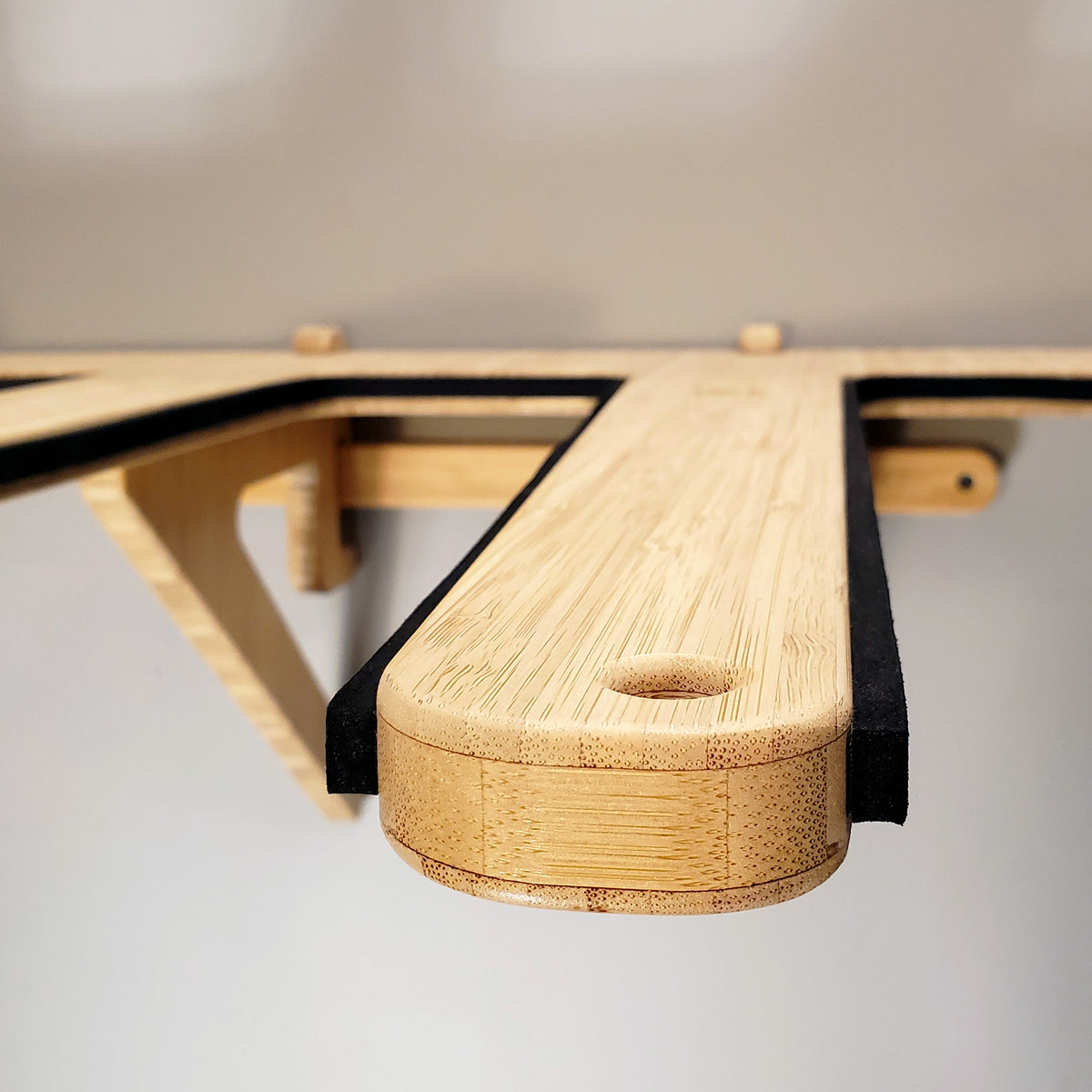 Vertical Sup Racks Bamboo & Birch Vertical Wall-Mount SUP Rack | Indoor & Garage Storage ...