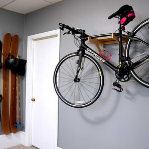 Women's Road Bike Storage - Indoor Lady's Road Bike Rack